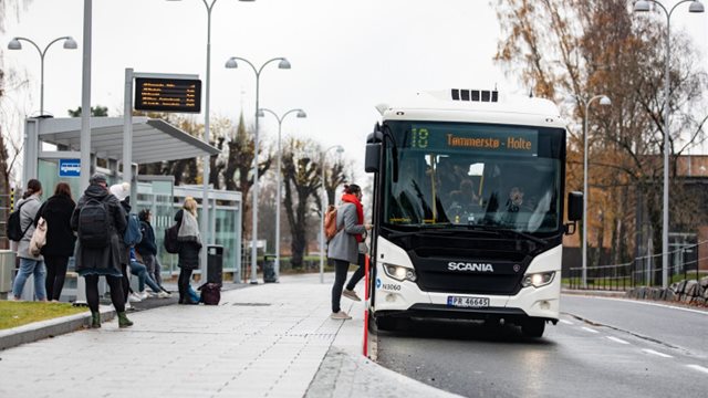 Gratis busskort for hele Agder 