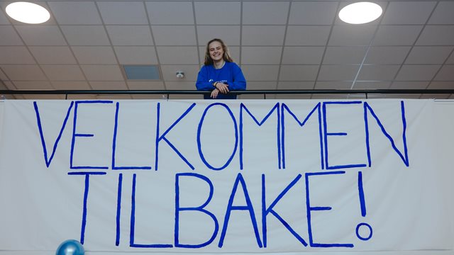 Endelig tilbake på skolen