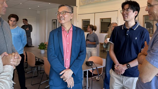 Leder for Håpets Havn i Hongkong underviste teologistudenter