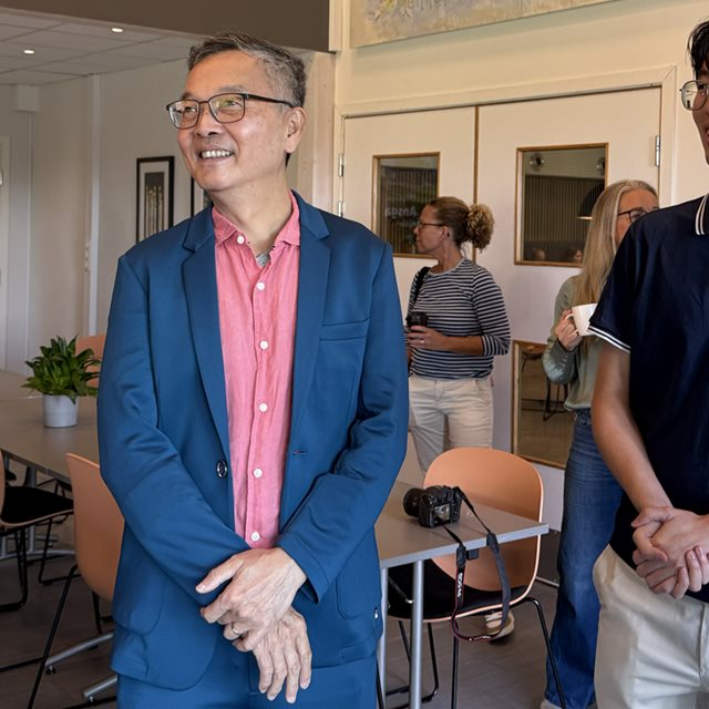 Leder for Håpets Havn i Hong Kong underviste teologistudenter