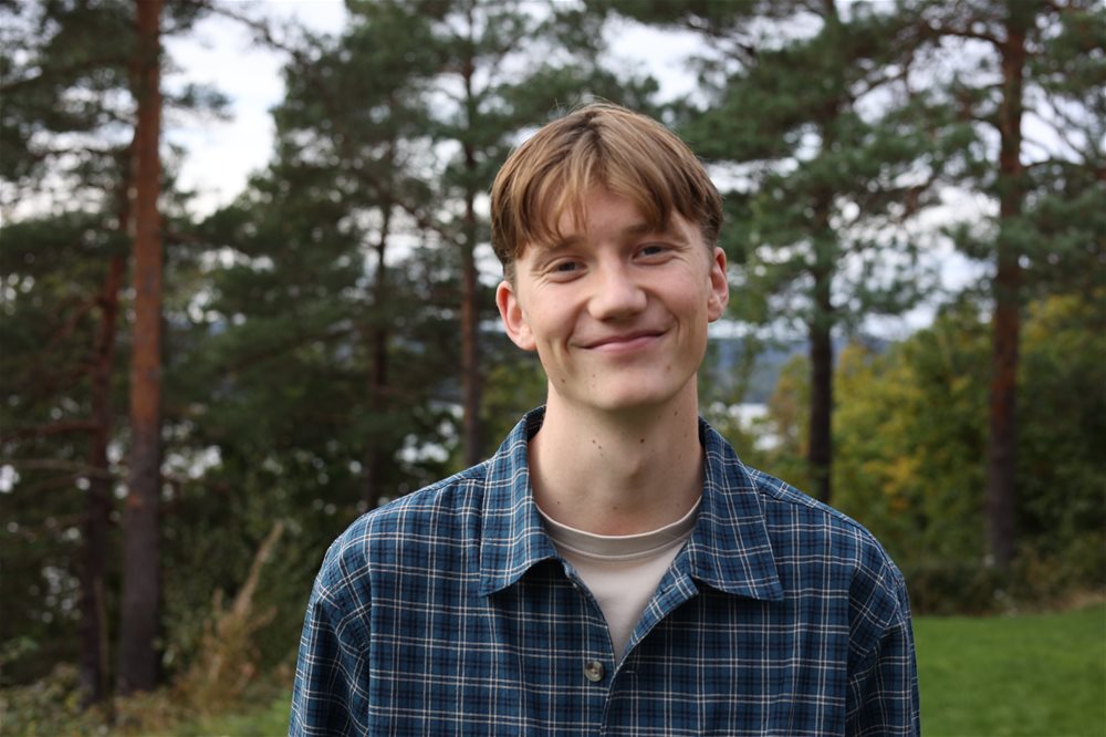 Teologistudent i skogen