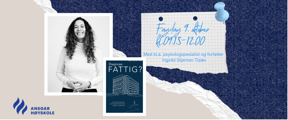 Diagnose: Fattig? Fagdag om levekår og psykologi