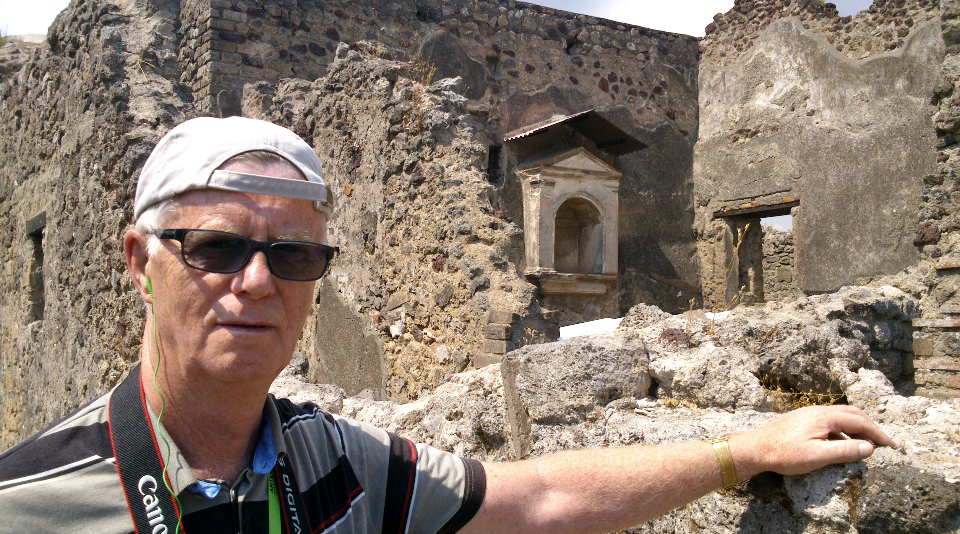 Hallvard Hagelia i Pompeii 2014