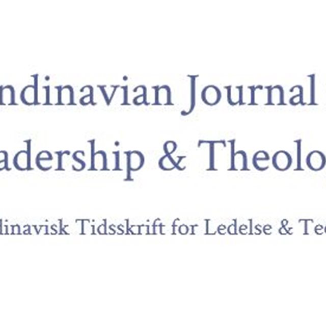 Årets utgave av Scandinavian Journal for Leadership and Theology (SJLT) foreligger nå med flere interessante artikler