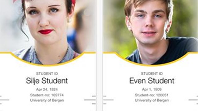 Digitalt studentbevis. Et nytt tilbud til høyskolens studenter.